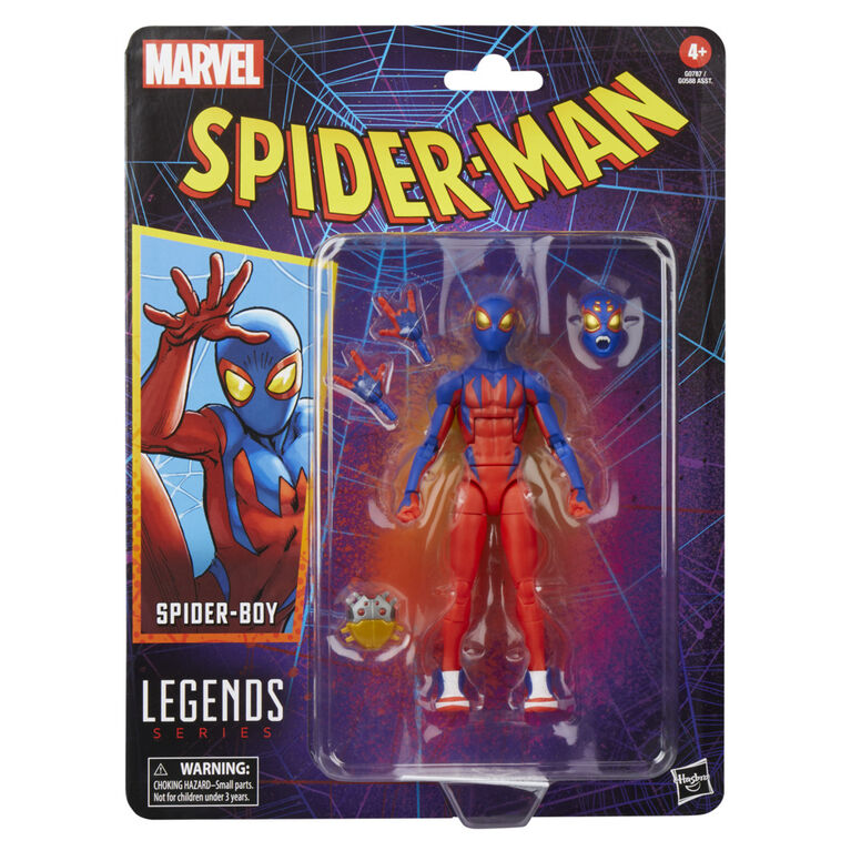 Marvel Legends Series Spider-Boy Comics Action Figure
