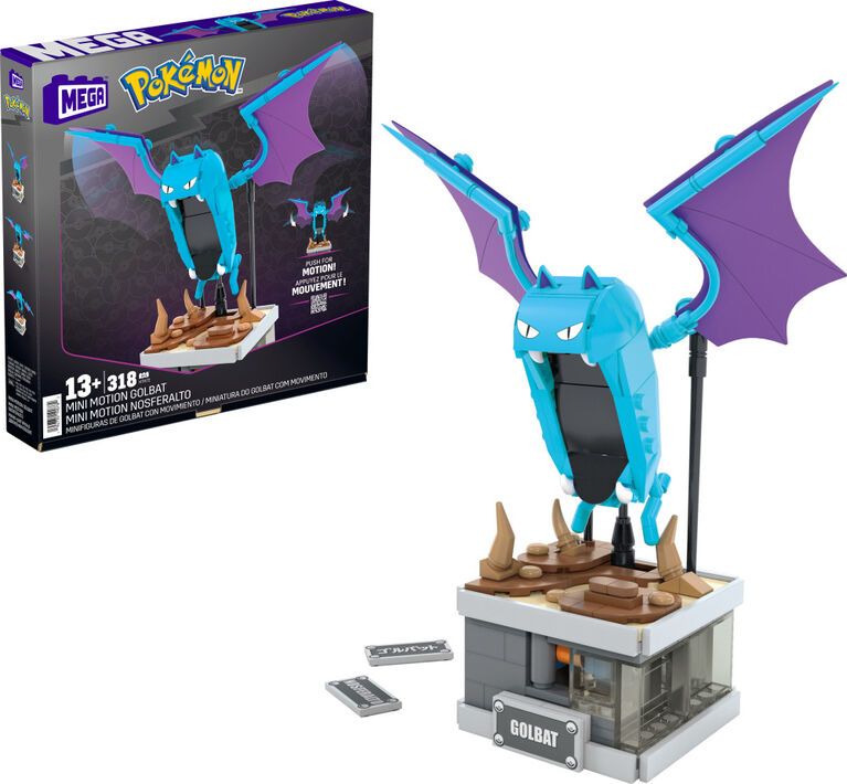 MEGA - Pokémon - En Mouvement - Mini - Coffret - Nosferalto (313 pces)