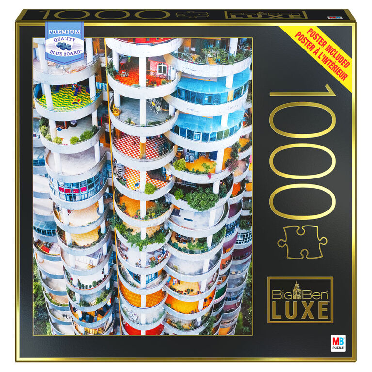 Big Ben 1000-Piece Jigsaw Puzzle, Apartment Building