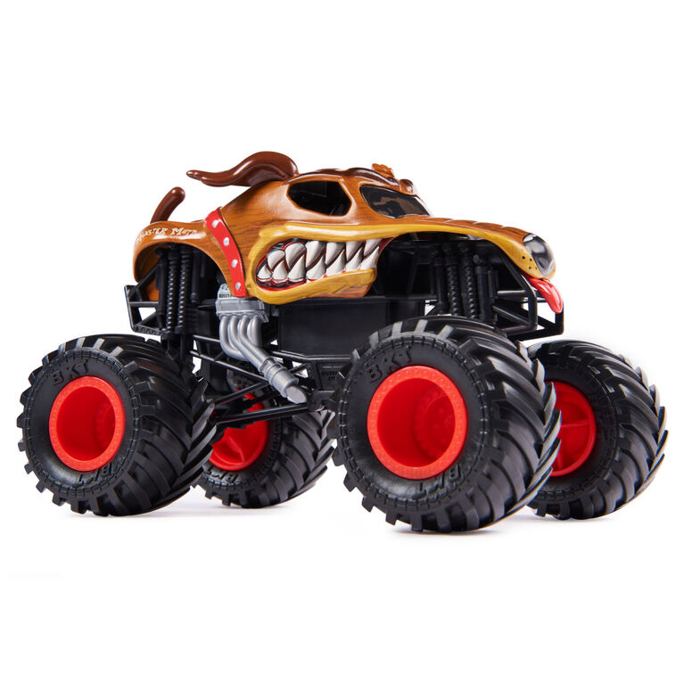 Monster Jam, Official Monster Mutt Dalmatian Monster Truck, Collector Die-Cast Vehicle, 1:24 Scale