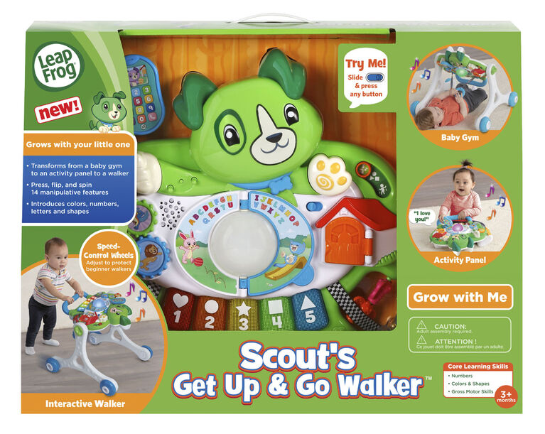 LeapFrog Scout's Get Up & Go Walker - English Edition