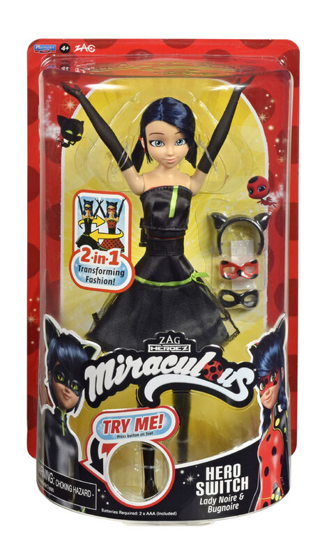 Miraculous Hero Switch Ladybug Fashion Doll