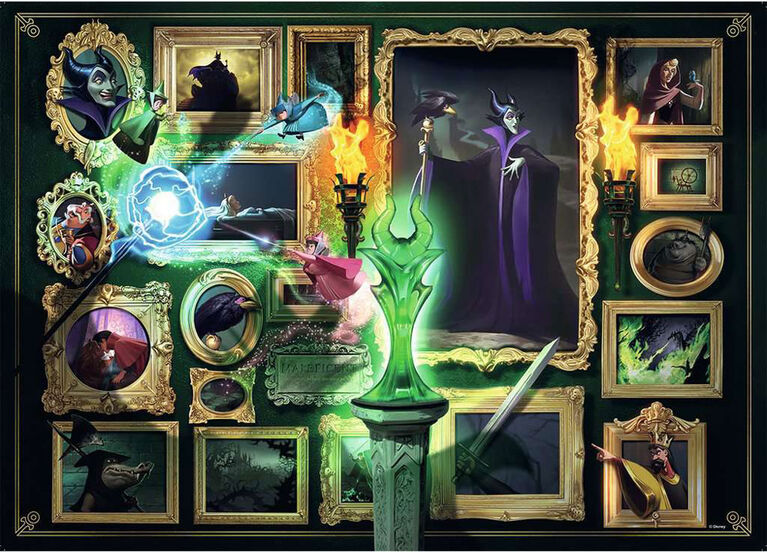 Ravensburger - Villainous: Maleficent Puzzle 1000pc