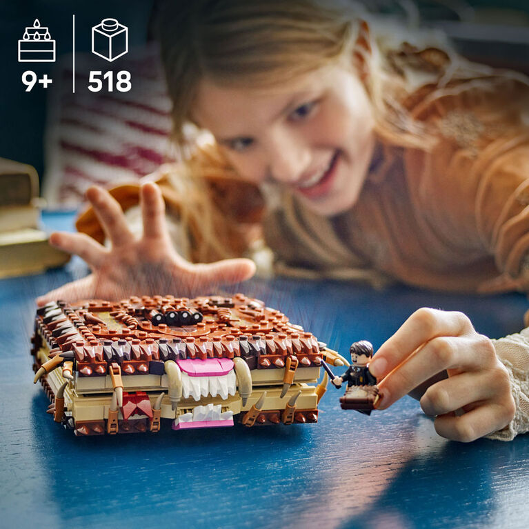 LEGO Harry Potter Chomping Monster Book of Monsters - Kids Toy for Boys and Girls 9+ - 76449