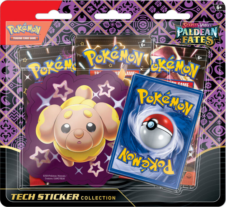 Pokemon Scarlet & Violet-Paldean Fates Tech Sticker Collection - English Edition
