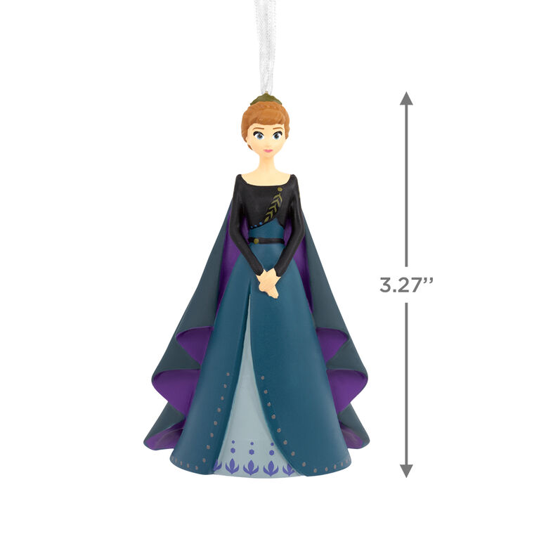 Décoration de Noël - Hallmark - La reine Anna en robe de couronnement - La Reine des neiges 2.