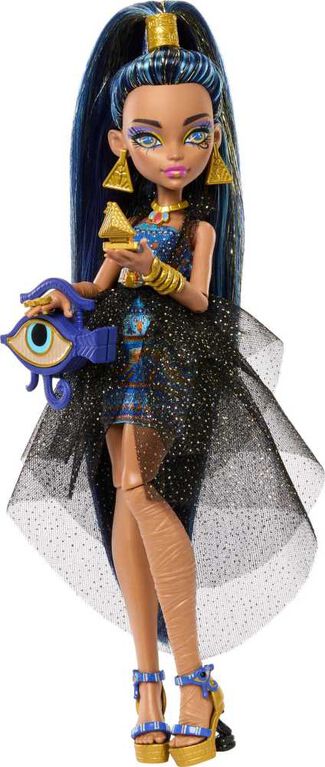 Monster High Cleo De Nile Doll in Monster Ball Party Dress with Accessories