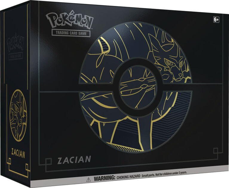Pokemon Sword & Shield Elite Trainer Box Plus - Zacian - English Edition