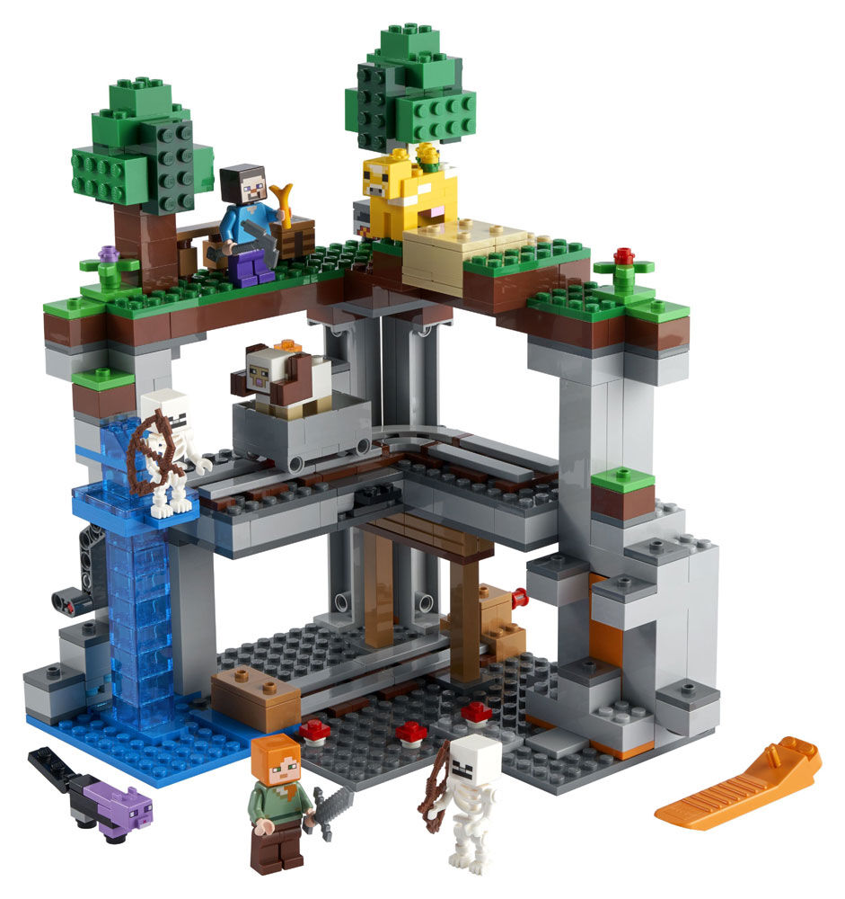 Lego minecraft mountain cave toys r us online