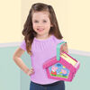 Peppa Pig Let's Have a Picnic Set, Travel Toy with Handle Includes 4 Settings and Play Food, 15-Pieces