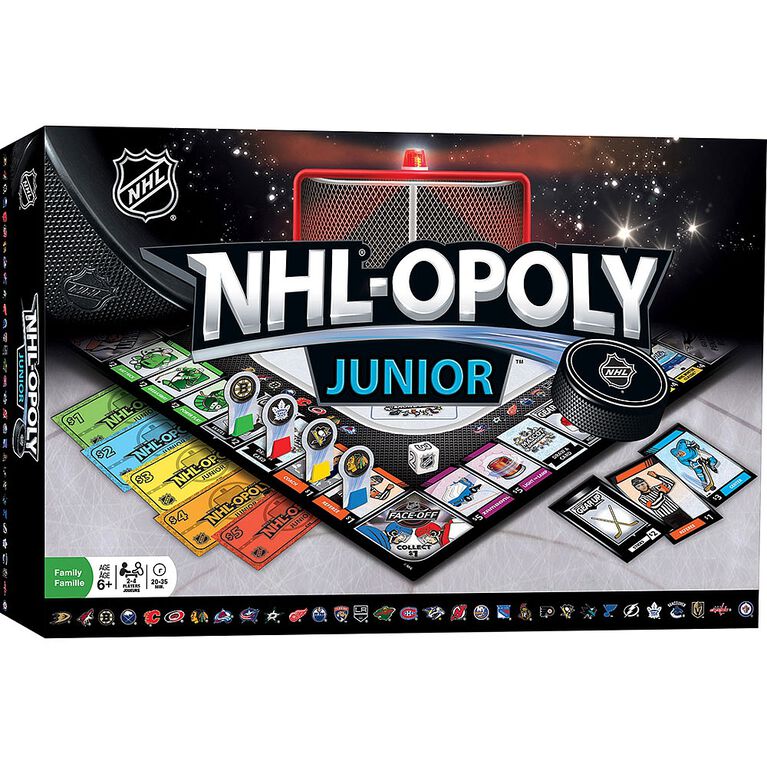 Jeu NHL-Opoly Jr - Édition anglaise