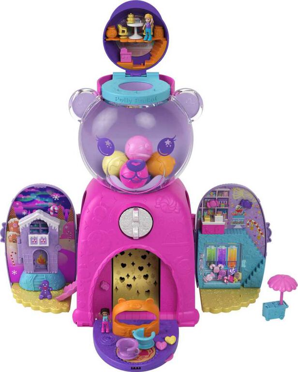 Polly pocket - coffret sac surprises ourson - coffret mini figurine - 4 ans  et + Polly Pocket