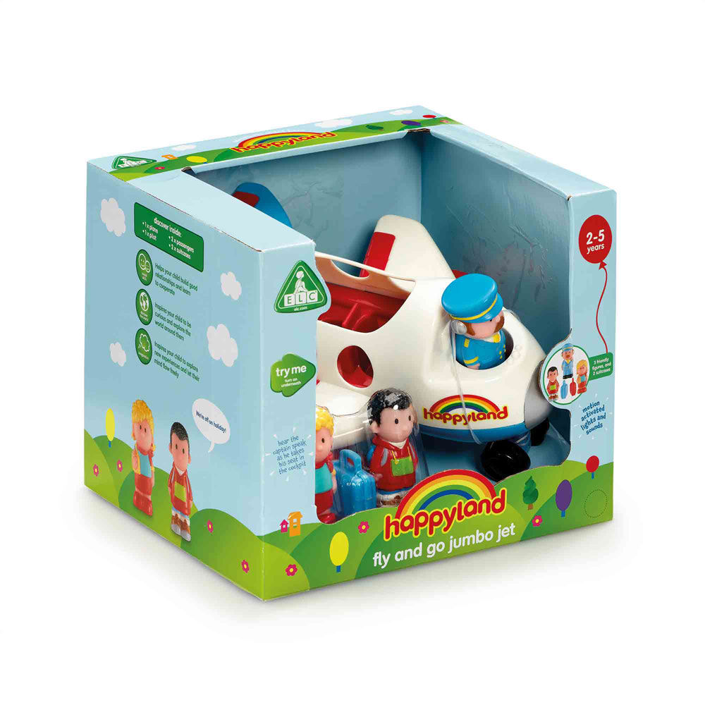 Early Learning Centre Happyland Fly and Go Jumbo Jet English Edition R Exclusive