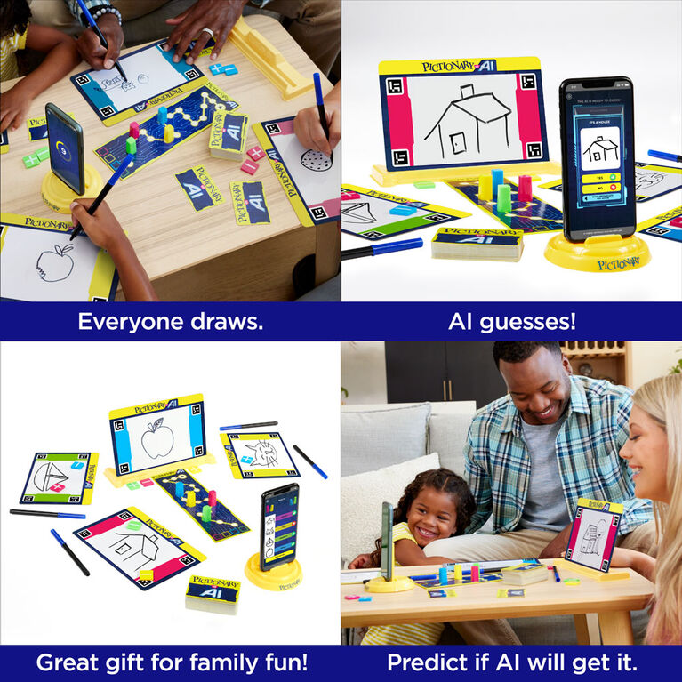 Pictionary Vs. AI Family Game for Kids and Adults