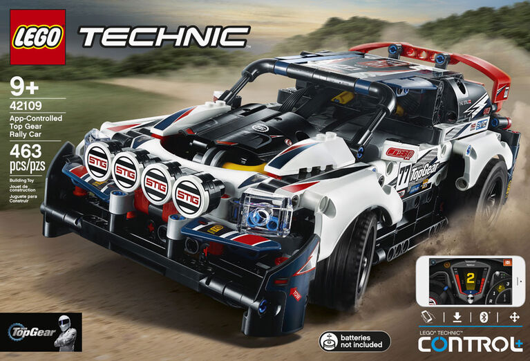 Lego Technic App Controlled Top Gear Rally Car 42109 Toys R Us Canada