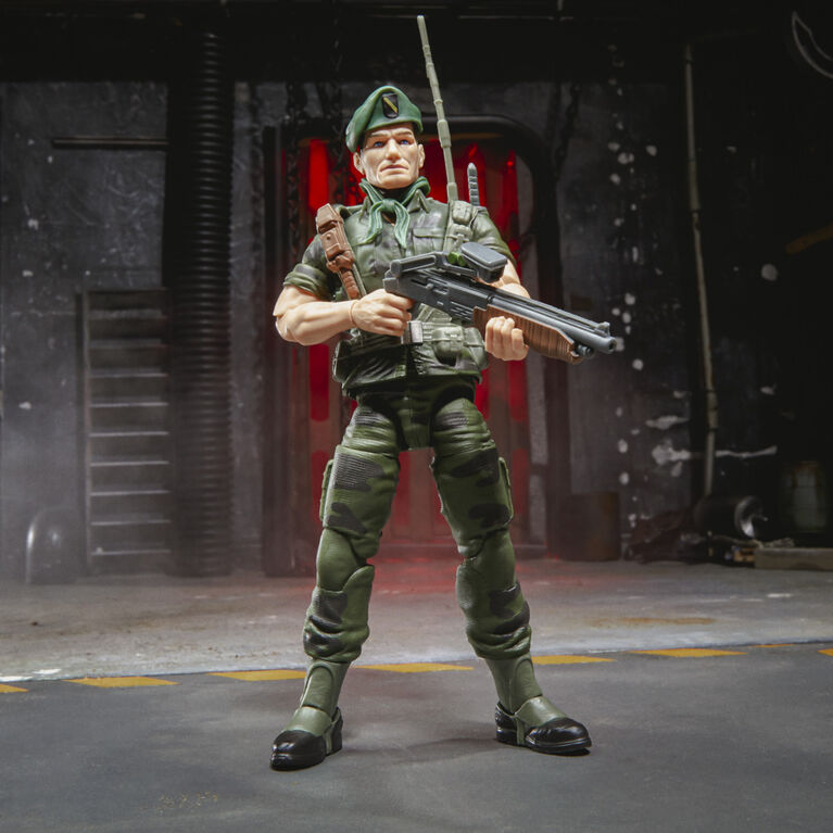 G.I. Joe Classified Series Vincent R. "Falcon" Falcone Action Figure 64 Collectible Toy, Multiple Accessories, Custom Package Art