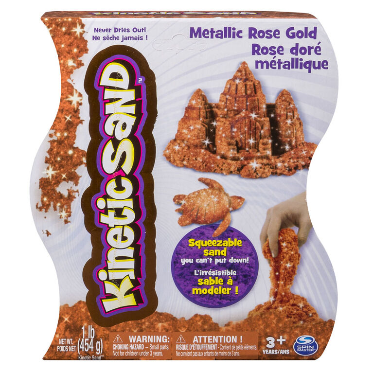 Kinetic Sand 1lb Metallic Rose Gold