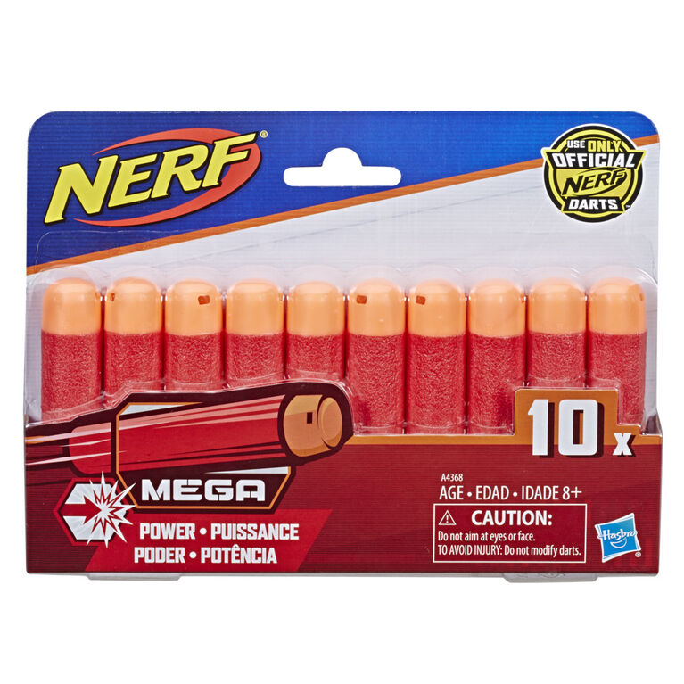 Nerf N-Strike Série Mega - Recharge de 10 fléchettes