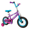 Rugged Racer 12 Inch Kids Bike with Training Wheels- Ice - English Edition