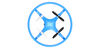 Mindscope Skylighter Disc Drone Blue