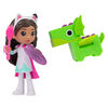 DreamWorks, Gabby's Dollhouse, Figurine Gabby chevalier avec jouet surprise et mini dragon