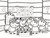 Gabby/Peppa Pig Double Sided Colouring Puzzle Asst