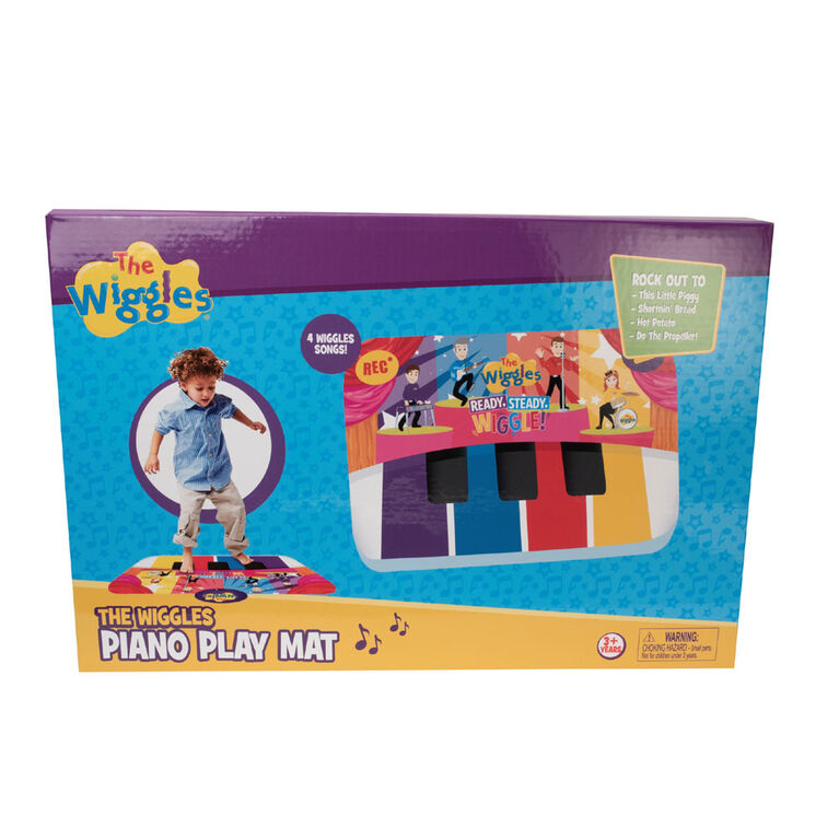 Tapis piano Jeu par couleur Wiggles - Édition anglaise