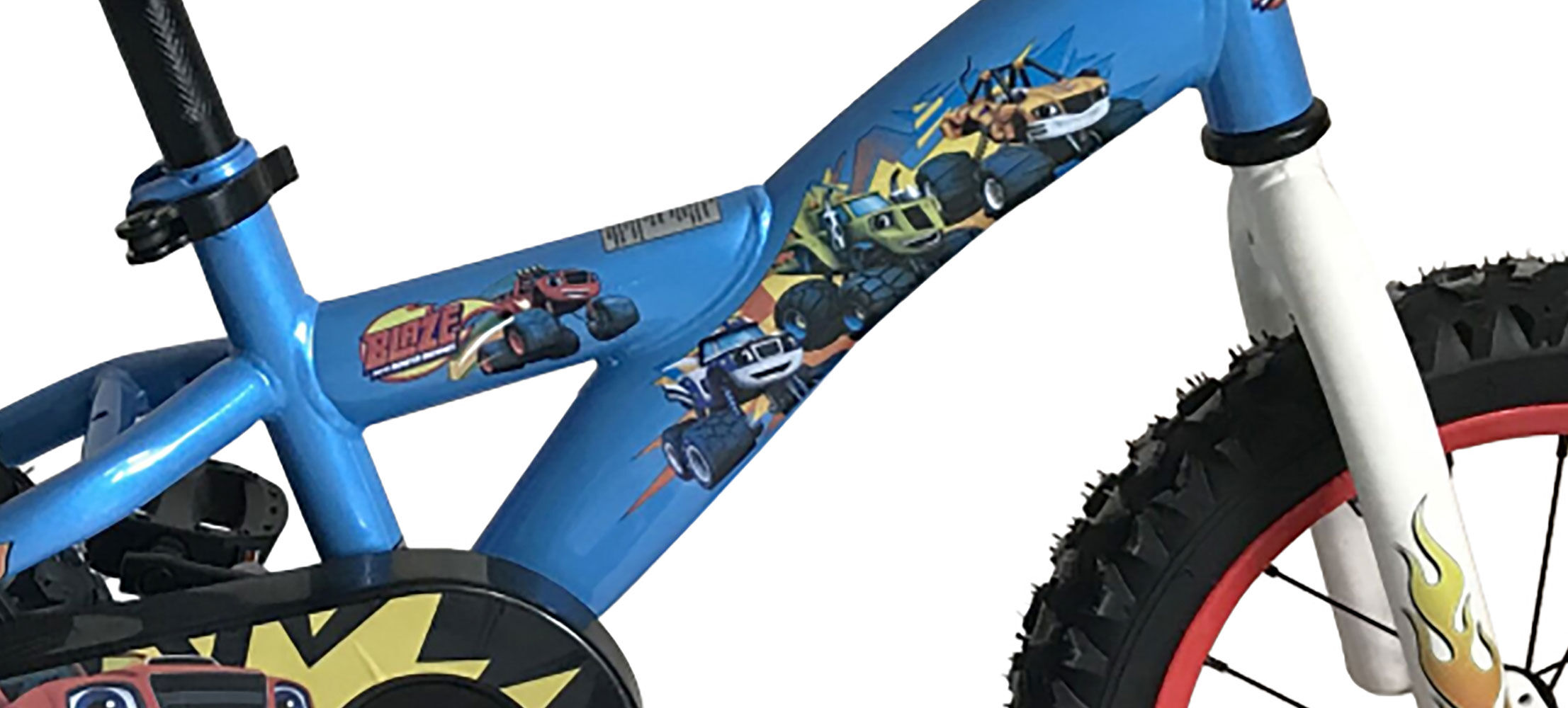 blaze and the monster machines toddler bike