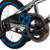 Vélo 16po Huffy Kinetic, Chrome et Bleu