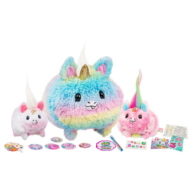 Pokmi Pops Saison 3 Pikmi Flips géants - Gigi la licorne - Exclusif. - Notre Exclusivité