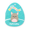 Squishmallows 12" Plush - Aphrodite the Grey Hairless Dog with Pink Belly