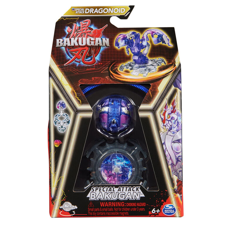 Bakugan, Special Attack Dragonoid, Spinning Collectible, Customizable Action Figure and Trading Cards