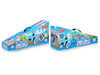 Rugged Racer Mini Deluxe 3 Wheel Kick Scooter - Light Blue - English Edition