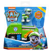 PAW Patrol, Camion de recyclage de Rocky avec figurine à collectionner