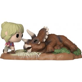 Funko POP!Moment:Jurassic Park - Dr.Sattler and Triceratops - R Exclusive