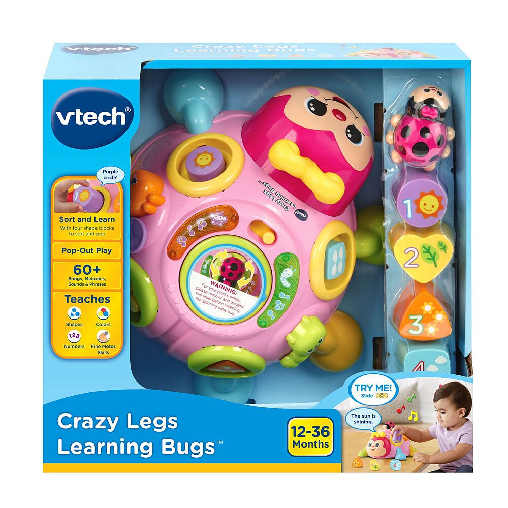 vtech crazy legs learning bugs