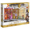 Wizarding World Harry Potter, Magical Minis, Coffret Chemin de Traverse 3 en 1 avec effets sonores et lumineux, 2 figurines exclusives et 21 accessoires