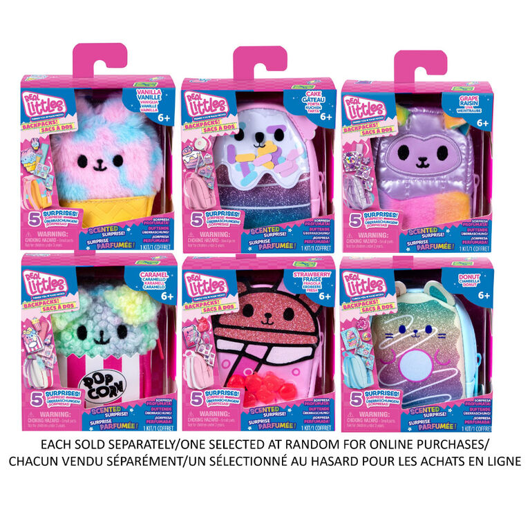 Real Littles Scented Backpack (one selected at random for online purchases)