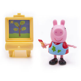 Peppa with Painting Easel - English Edition