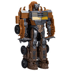 Transformers: Rise of the Beasts Buzzworthy Bumblebee Smash Changer Scourge 9 Inch Action Figure - R Exclusive