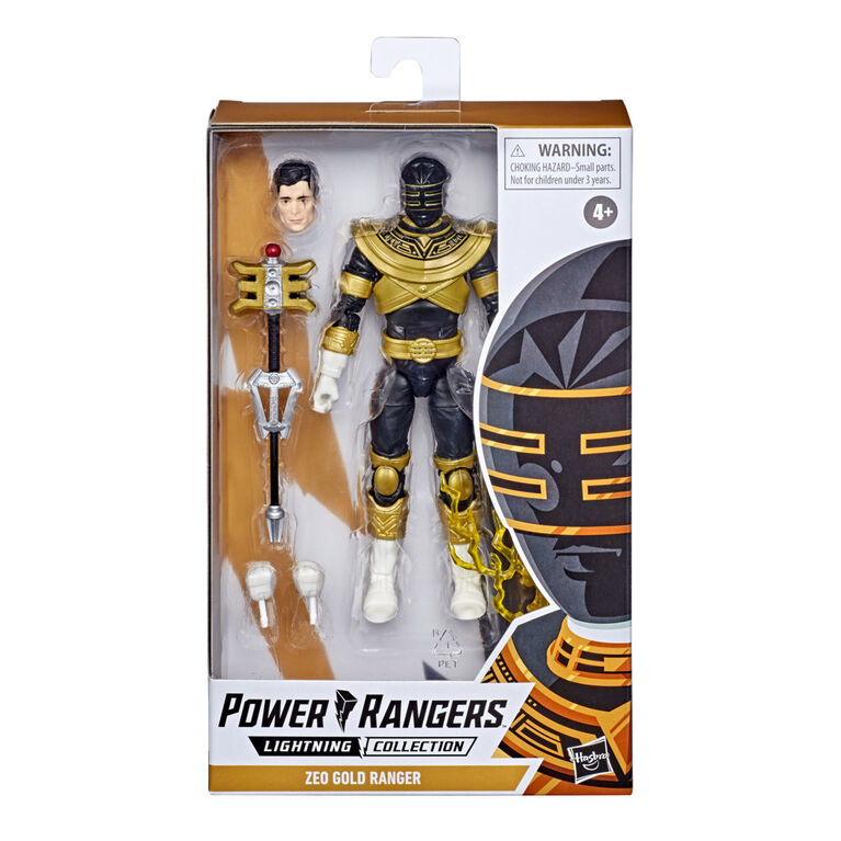 Power Rangers Lightning Collection Zeo Gold Ranger Premium Collectible Action Figure Toy