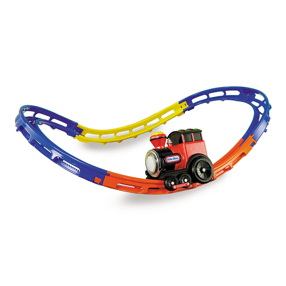 Little Tikes Tumble Train Toy Train with Lights and Sound Adjustable Train Tracks That Get Kids Moving for Ages 3