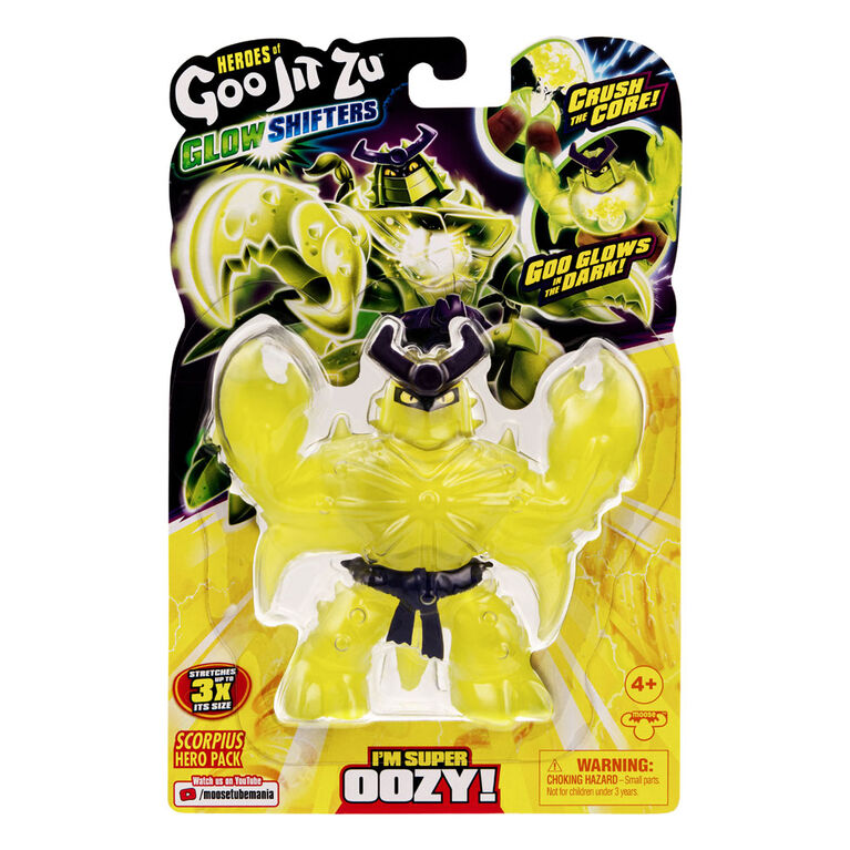 Heroes Of Goo Jit Zu Glowshifters S8 Hero Pk Scorpius