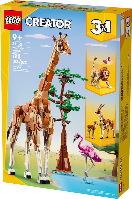 LEGO® 31150 - Les animaux sauvages du safari - LEGO® Creator