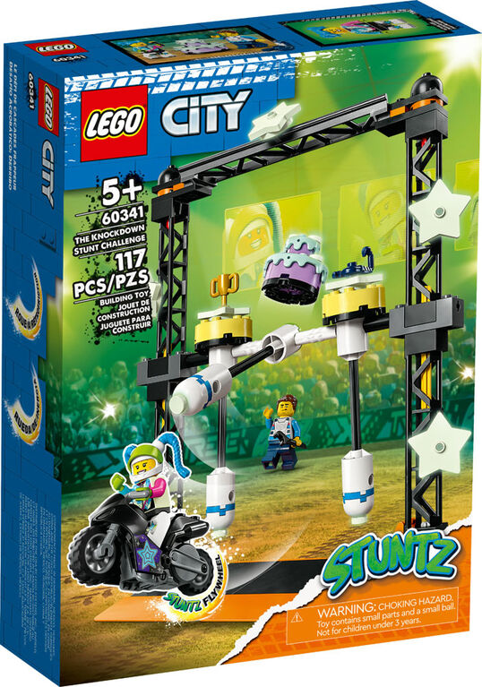 LEGO City Le défi de cascades frappeur 60341 Ensemble de construction (117 pièces)