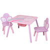 Table Carrée Licorne Avec 2 Chaises