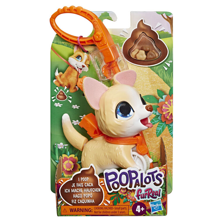 furReal Petits pas Poopalots, animal interactif (chiot)