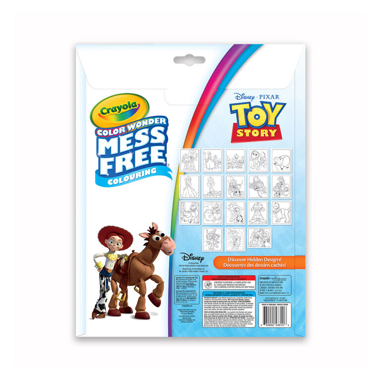 Crayola Mess-Free Color Wonder Pages & Mini Markers, Toy Story | Toys R ...