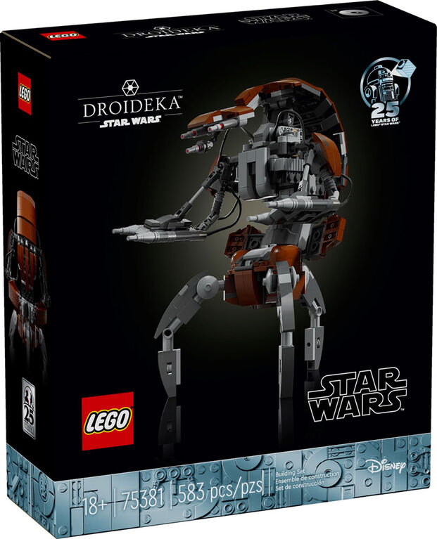 LEGO Star Wars Droideka Build and Display Set 75381