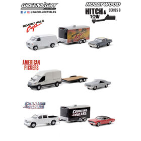 1:64 Hollywood Hitch & Tow Series 8 - Assortment May Vary - One Per Purchase